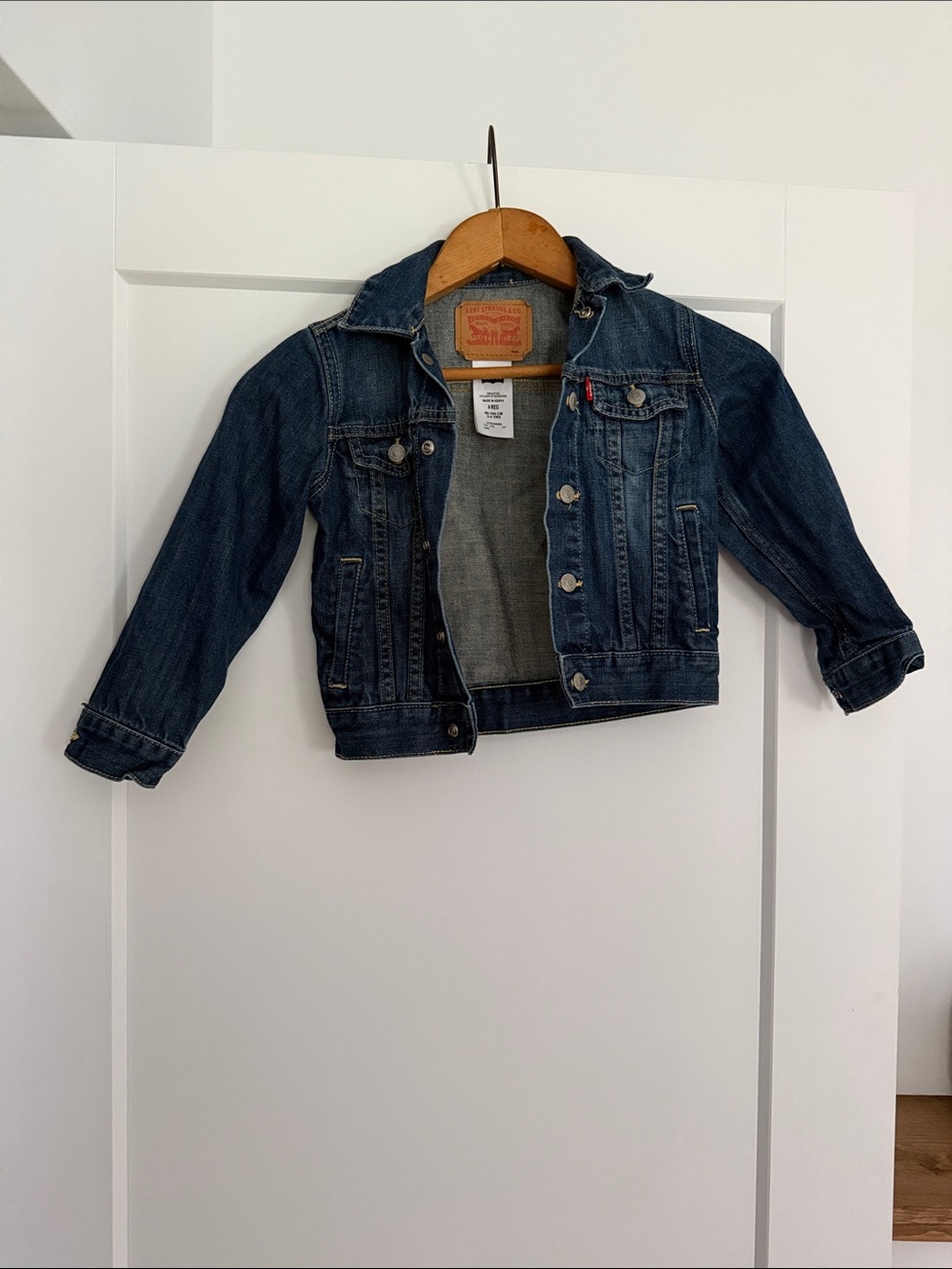 Levi’s Toddler Denim Jacket, Size 4